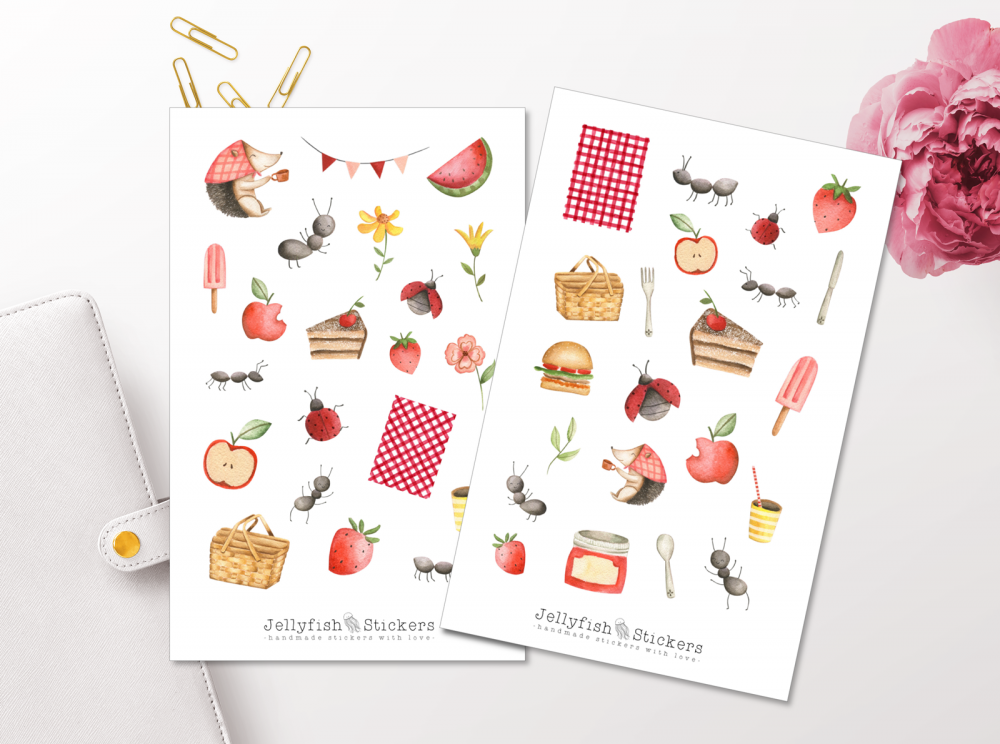 Picnic Sticker Set